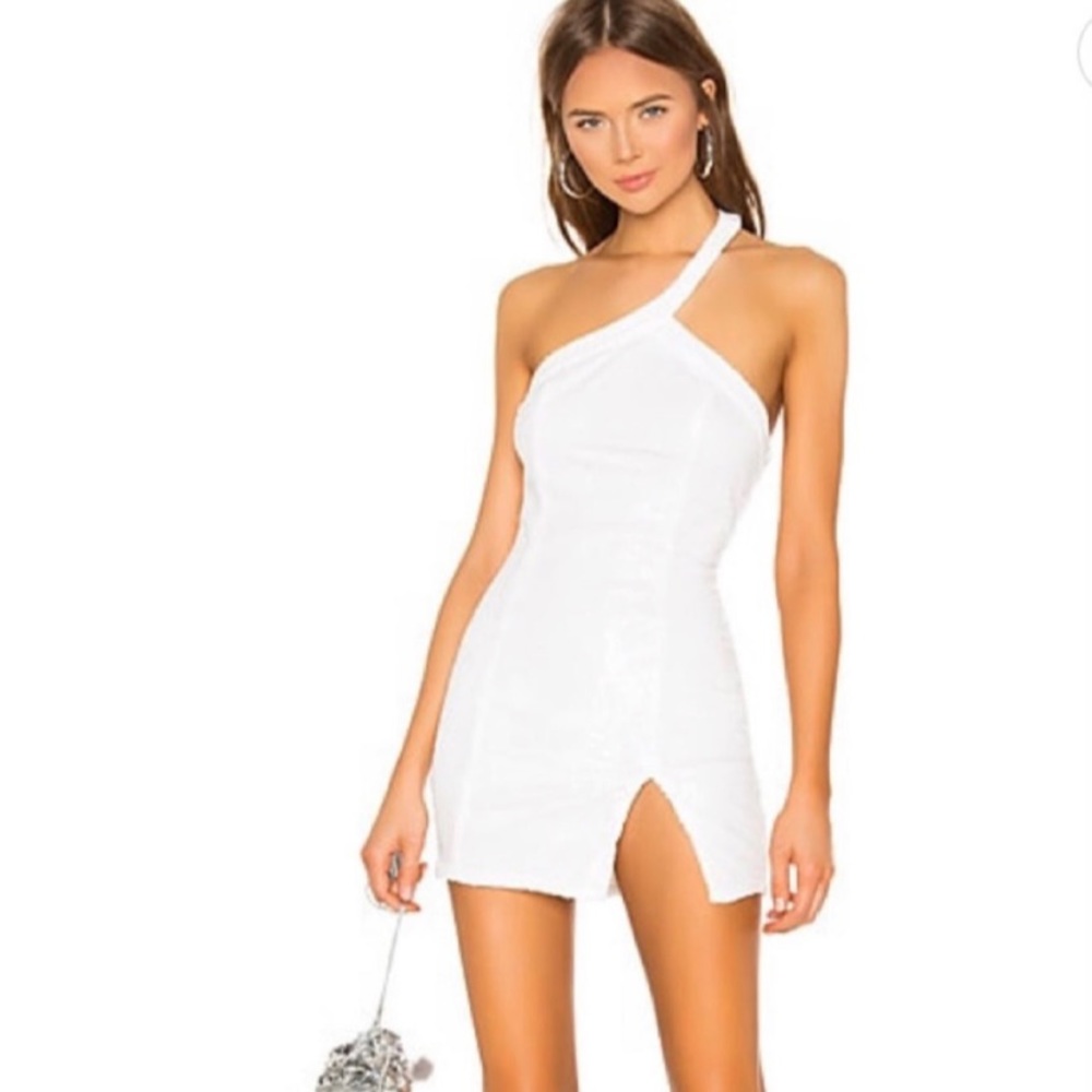 Revolve Superdown Cicely Mini Dress in White